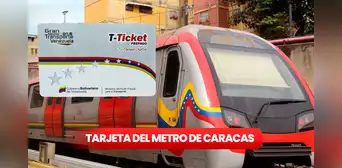 Metro de Caracas aumenta precio de su tarjeta: ¿cuánto costará ahora la T-Ticket? Metro de Caracas aumenta precio de su tarjeta: ¿cuánto costará ahora la T-Ticket?