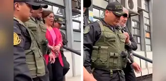Sada Goray y Mauricio Fernandini son trasladados a carceleta del INPE Sada Goray y Mauricio Fernandini son trasladados a carceleta del INPE