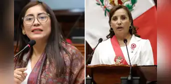 Kelly Portalatino: Perú Libre podría presentar moción de vacancia contra Boluarte si sale del país