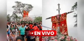 Fiesta de la Santísima Cruz de Motupe EN VIVO, HOY: sagrado madero se encuentra en procesión