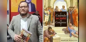Martín Hidalgo presenta su libro '¿Cuándo se jodió el Congreso?' en la FIL Lima 2023 Martín Hidalgo presenta su libro '¿Cuándo se jodió el Congreso?' en la FIL Lima 2023
