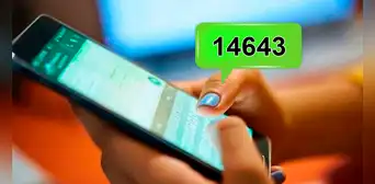 ¿Qué significa el número 14643 que algunos usuarios envían al conversar por WhatsApp? ¿Qué significa el número 14643 que algunos usuarios envían al conversar por WhatsApp?