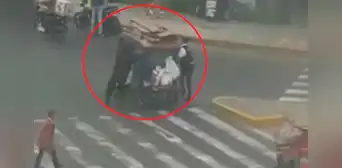 El Agustino: sereno fue arrastrado por varias cuadras por un mototaxista tras ser intervenido