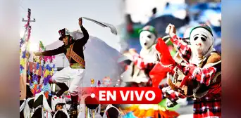 Pasacalle regional de Arequipa EN VIVO: presentan variadas danzas en honor a la Ciudad Blanca Pasacalle regional de Arequipa EN VIVO: presentan variadas danzas en honor a la Ciudad Blanca