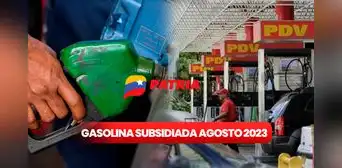 Gasolina subsidiada en Venezuela 2023: revisa AQUÍ el cronograma del 7 al 13 de agosto Gasolina subsidiada en Venezuela 2023: revisa AQUÍ el cronograma del 7 al 13 de agosto