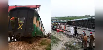 Tragedia en Pakistán: 30 muertos y 80 heridos deja un descarrilamiento de tren en el sur del país Tragedia en Pakistán: 30 muertos y 80 heridos deja un descarrilamiento de tren en el sur del país