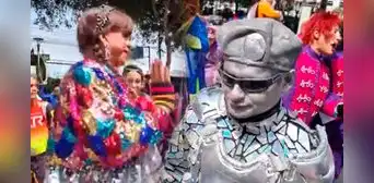 Ernesto Pimentel, Robotín y más artistas marchan por mejores condiciones para sus circos Ernesto Pimentel, Robotín y más artistas marchan por mejores condiciones para sus circos
