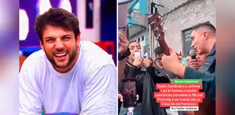 'La casa de los famosos': Gaby Zambrano y Johnny Lau alientan a Nicola Porcella al ritmo de 'Contigo Perú' 'La casa de los famosos': Gaby Zambrano y Johnny Lau alientan a Nicola Porcella al ritmo de 'Contigo Perú'