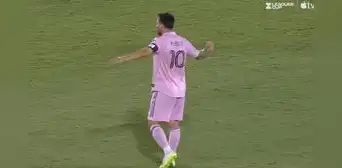 El enfado de Lionel Messi tras el empate de Dallas por la Leagues Cup