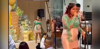 Azucena Calvay: cantante celebró su baby shower en familia y así lució la lujosa fiesta Azucena Calvay: cantante celebró su baby shower en familia y así lució la lujosa fiesta