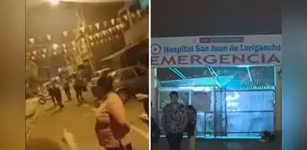 SJL: balacera durante una fiesta que se realizaba frente a un colegio dejó 4 heridos