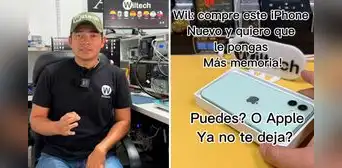 Wiltech desafía a Apple y publica video donde modifica capacidad de un iPhone nuevo Wiltech desafía a Apple y publica video donde modifica capacidad de un iPhone nuevo
