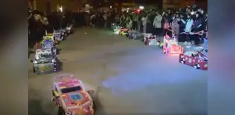 Niños transformers impresionaron en feria patronal de La Libertad: “Lo volvieron a hacer” Niños transformers impresionaron en feria patronal de La Libertad: “Lo volvieron a hacer”