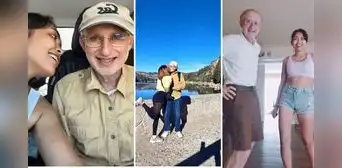 Mujer de 28 años se casó con hombre de 70 que conoció por app de citas: “Estamos muy enamorados”