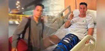 Alianza Lima: Cristian Benavente llegó a Lima para continuar con la recuperación de su lesión Alianza Lima: Cristian Benavente llegó a Lima para continuar con la recuperación de su lesión