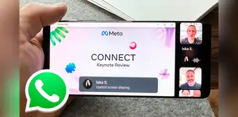 WhatsApp anuncia que ya puedes compartir tu pantalla durante las videollamadas WhatsApp anuncia que ya puedes compartir tu pantalla durante las videollamadas
