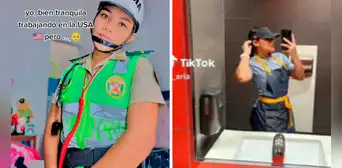 Policía peruana migra a EE. UU. y hoy trabaja en cadena de comida rápida: “Fue la mejor decisión”