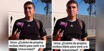 Universitario de Arequipa revela su propina diaria y redes quedan en 'shock': "Finos los de la UNSA"