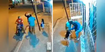 Padre sufre asalto frente a su pequeña hija y delincuentes le disparan antes de escapar en moto Padre sufre asalto frente a su pequeña hija y delincuentes le disparan antes de escapar en moto