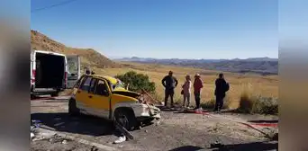 Tres integrantes de familia mueren en accidente en vía Arequipa-Puno