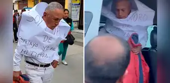 Ronderos expulsan de Cajamarca a Chiclayo a reincidente ladrón de 73 años Ronderos expulsan de Cajamarca a Chiclayo a reincidente ladrón de 73 años