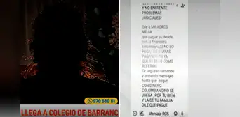 Barranco: profesoras de colegio son extorsionadas por préstamo 'gota a gota' que solicitó compañera Barranco: profesoras de colegio son extorsionadas por préstamo 'gota a gota' que solicitó compañera