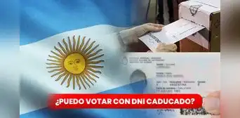 PASO 2023: ¿puedo votar con el DNI caducado en las elecciones?