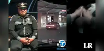 Policía detiene a conductor para multarlo y termina ayudando a su pareja que dio a luz en el auto Policía detiene a conductor para multarlo y termina ayudando a su pareja que dio a luz en el auto