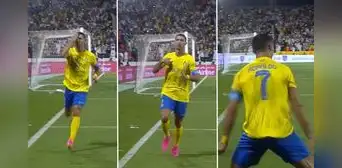 El inédito gesto de Cristiano Ronaldo antes de hacer el "siu" en su celebración ante el Al Shorta El inédito gesto de Cristiano Ronaldo antes de hacer el "siu" en su celebración ante el Al Shorta