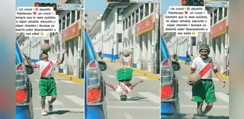 Adulto mayor impresiona con piruetas bajo un semáforo en Huaraz: “Es un crack, admirable” Adulto mayor impresiona con piruetas bajo un semáforo en Huaraz: “Es un crack, admirable”
