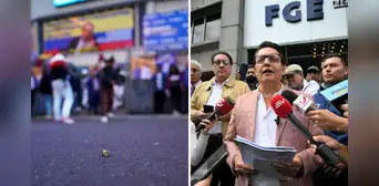Cámara capta el inicio de balacera contra Fernando Villavicencio, candidato a la presidencia de Ecuador