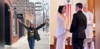 Joven viajó a EE. UU. para perfeccionar su inglés y termina casándose: “Mejoró nivel máster” Joven viajó a EE. UU. para perfeccionar su inglés y termina casándose: “Mejoró nivel máster”