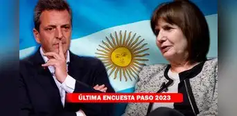 Última encuesta electoral: Javier Milei, Sergio Massa o Patricia Bullrich, ¿quién lidera? Última encuesta electoral: Javier Milei, Sergio Massa o Patricia Bullrich, ¿quién lidera?