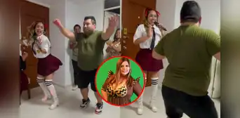 Joven se robó el show en despedida de soltero al ritmo del 'Siqui Siqui': "Mejor que la animadora"
