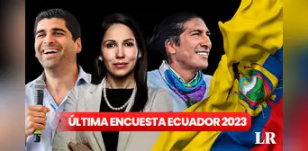 Última encuesta presidencial Ecuador: ¿quién va ganando las Elecciones 2023 según Click Report? Última encuesta presidencial Ecuador: ¿quién va ganando las Elecciones 2023 según Click Report?