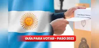 PASO 2023: guía fácil para votar este domingo en las elecciones en Argentina