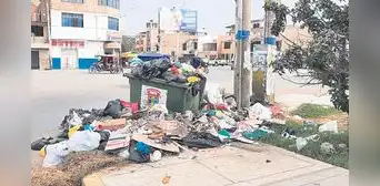 Hay 45 puntos críticos de basura en Chiclayo