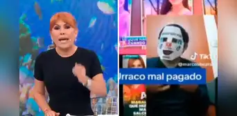 Magaly furiosa con tiktoker que se hace pasar por 'urraco': "En este programa nadie oculta su rostro" Magaly furiosa con tiktoker que se hace pasar por 'urraco': "En este programa nadie oculta su rostro"