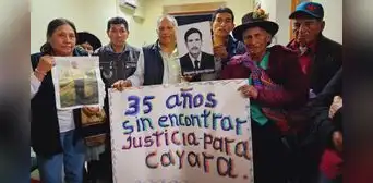 Condenan a efectivos del Ejército Peruano responsables de la matanza de Cayara en Ayacucho Condenan a efectivos del Ejército Peruano responsables de la matanza de Cayara en Ayacucho