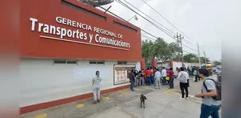 Lambayeque: funcionarios del Gerencia Regional de Transportes y Comunicaciones favorecieron a consultor