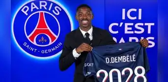Ousmane Dembélé es oficializado como jugador de PSG Ousmane Dembélé es oficializado como jugador de PSG