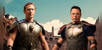 Elon Musk y Mark Zuckerberg pelearían en el Coliseo de Roma y sería un duelo al estilo gladiadores