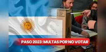 PASO 2023: cuánto es la multa por no votar en Argentina y dónde pagarla PASO 2023: cuánto es la multa por no votar en Argentina y dónde pagarla