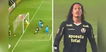 Williams Riveros marcó su primer gol en la Liga 1 para el 1-0 de Universitario contra Binacional
