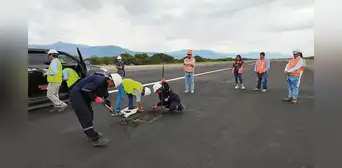 Cajamarca: cierran aeropuerto de Jaén porque remodelada pista de aterrizaje tiene fallas Cajamarca: cierran aeropuerto de Jaén porque remodelada pista de aterrizaje tiene fallas