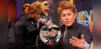 'La Mackyna' debuta como imitador en 'JB en ATV' y así fue su primer sketch parodiando a Luis Miguel