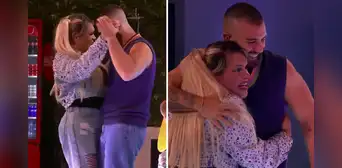 Manuel Turizo le roba un beso a Wendy Guevara por su cumpleaños y ella reacciona así: “¡Te amo!”