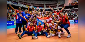 Puerto Rico vence a Republica Dominicana y avanza a la final de la Copa Panamericana de Vóley Femenino