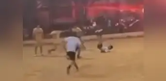 Partido de fútbol de confraternidad termina en batalla campal en Ucayali Partido de fútbol de confraternidad termina en batalla campal en Ucayali