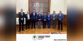 Gobernador Regional y equipo técnico liderado por Presidente de la Cámara de Comercio de Loreto se reunieron con Premier Gobernador Regional y equipo técnico liderado por Presidente de la Cámara de Comercio de Loreto se reunieron con Premier
